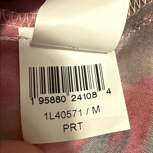 NWT Karen Kane tropical Dress Soft Silky Cupro Breathable M Summer Cruise wear - Picture 15 of 15